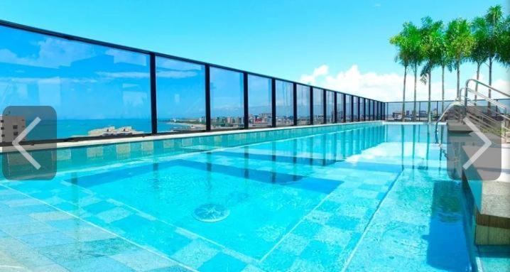 Apto Time - Vista Mar Em Ponta Verde Maceio Lejlighed Eksteriør billede