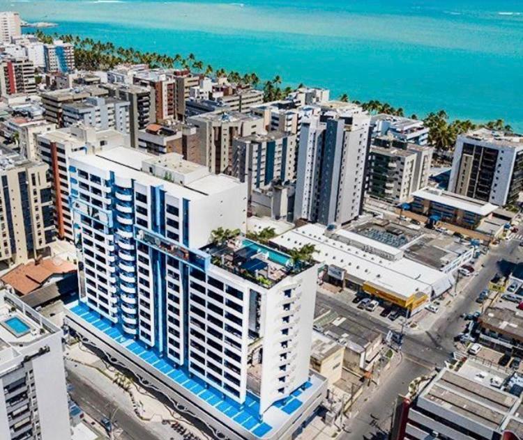 Apto Time - Vista Mar Em Ponta Verde Maceio Lejlighed Eksteriør billede