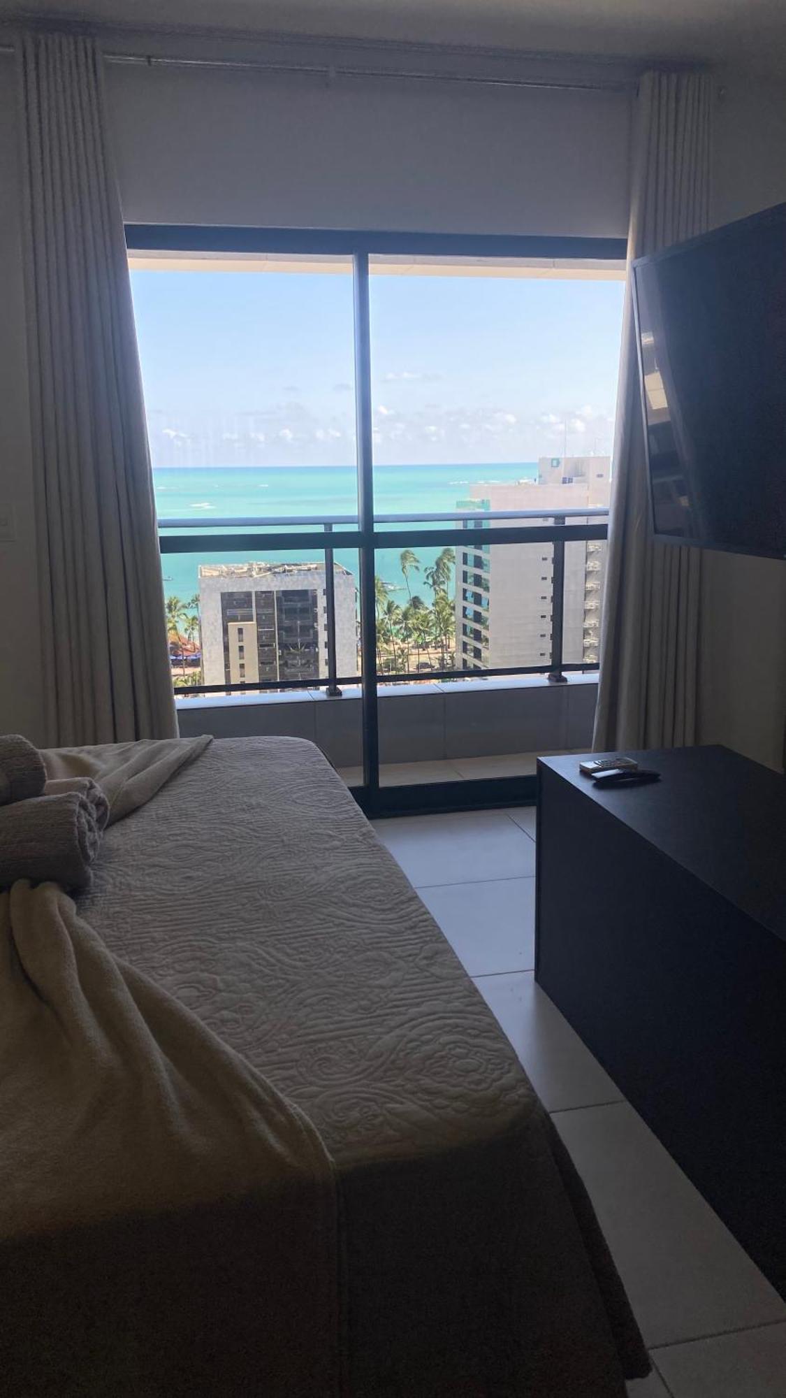 Apto Time - Vista Mar Em Ponta Verde Maceio Lejlighed Eksteriør billede